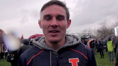 Dylan Lafond of Illinois says this was his favorite All American performance so far
