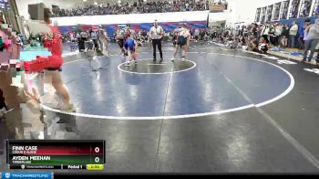 132 lbs Champ. Round 2 - Ayden Meehan, Timberlake vs Finn Case, Coeur D Alene