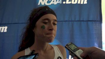 Molly Seidel reacts to winning the NCAA Cross Country title