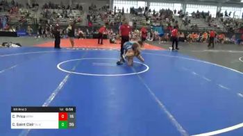 110 lbs Prelims - Carter Price, Germantown Wrestling Elem vs Calvyn Saint Clair, Alabama Elite