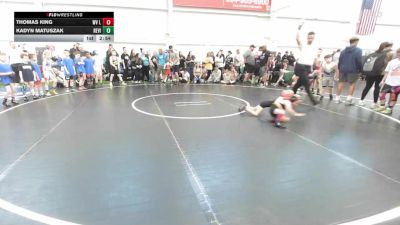 40 lbs Round Robin 1 - Thomas King, WV Lunatics-Yth vs Kadyn Matuszak, Revival Black-YTH
