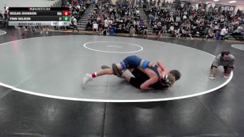 120 lbs Cons. Round 3 - Regan Johnson, New Ulm Area vs Finn Wilson, Eierman Elite