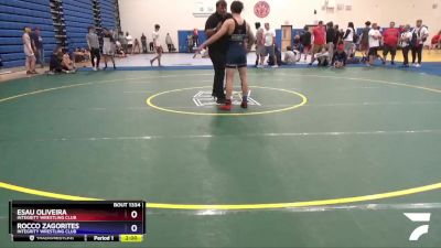 138 lbs Cons. Round 4 - Esau Oliveira, Integrity Wrestling Club vs Rocco Zagorites, Integrity Wrestling Club