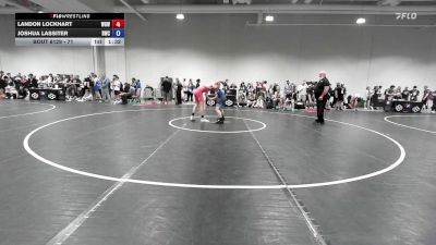 71 lbs Champ. Round 2 - Landon Lockhart, West Grand Wrestling vs Joshua Lassiter, Rochelle Wrestling Club