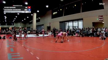 140 lbs Quarterfinals (8 Team) - Mackenzie Shumaker, Fairly Odd Wrestlers vs Kylee Hopkins, RPA Blockbusters