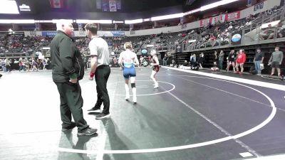 122.6 lbs Semifinal - Natalie Smith, Jr Vikes Wrestling Club vs Callie Bergthold, Southern Boone High School