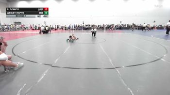 70 lbs Rr Rnd 2 - AJ Domico, Quest School Of Wrestling ES - EL vs Wesley Rappo, Broad Axe Elem - EL