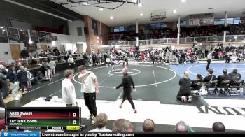 190 lbs Cons. Round 6 - Tayten Cissne, Chiawana vs Ares Swain, Newport