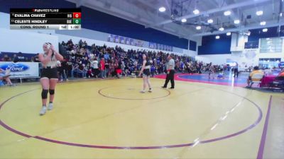 140 lbs Cons. Round 1 - Evalina Chavez, Highland vs Celeste Hindley, Buena