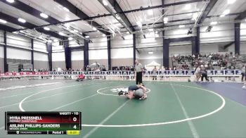 115 lbs Cons. Round 5 - Aislinn Phillips-Sanders, Nevada Union vs Myra Pressnell, Fremont (Sunnyvale)