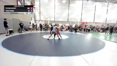 130/140 Semifinal - Kyler Scott, Sublime Wrestling Academy vs Zoe Fries, Kuna Klub