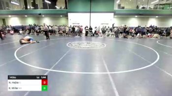 145 lbs Consi Of 32 #1 - Nick Hejke, FL vs Kal Miller, MO