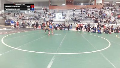 76 Finals kg Champ. Round 1 - Shenita Lawson, Cardinal WC vs Alexandria Alli, USOPTC Women's Resident Freestyle Program