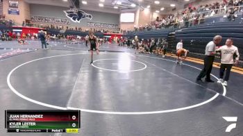 126 lbs Cons. Round 2 - Kyler Lester, Norman North vs Juan Hernandez, El Paso Pebble Hills