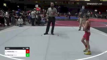 53 lbs Quarterfinal - Riley Ramirez, Pounders WC vs Zander Melendez, Pride WC