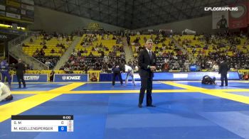 STEFFEN M BANTA vs MORITZ KOELLENSPERGER 2019 World Jiu-Jitsu IBJJF Championship