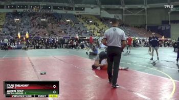 149 lbs Quarters & 1st Wb (16 Team) - Ayden Dolt, Central Missouri vs Trae Thilmony, UMary