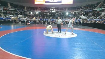 6A 144 lbs 3rd Place Match - Elijah Wilson, Pell City vs Hayden Cook, Gulf Shores