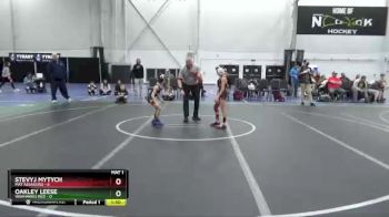 52 lbs Round 3 (8 Team) - Stevyj Mytych, Mat Assassins vs Oakley Leese, Warhawks Red