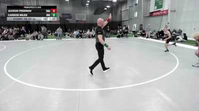 126 lbs Champ. Rd Of 16 - Jaxson Freeman, Team Idaho Wrestling Club vs Carson Miles, Reddot Wrestling Club