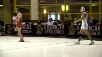 125lbs Match Darian Cruz (Lehigh) vs. Sean Russell (Edinboro)