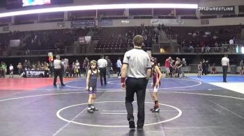 57 lbs Consi Of 8 #2 - Ethan Conde, St Jude Fire vs Sam Mosley, Manzano Monarch Wrestling