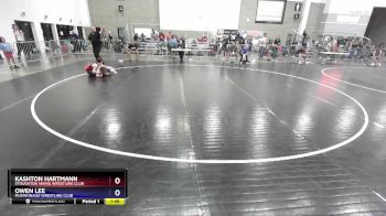 78 lbs Cons. Round 2 - Kashton Hartmann, Stoughton Viking Wrestling Club vs Owen Lee, Mukwonago Wrestling Club