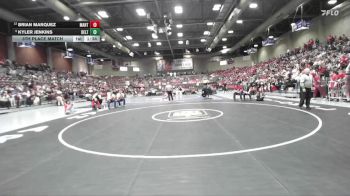 3A 138 lbs 5th Place Match - Brian Marquez, Manti vs Kyler Jenkins, Delta