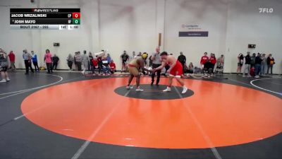 285 lbs Champ. Round 2 - Josh Mayo, River Forest vs Jacob Wrzalinski, Crown Point