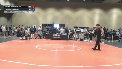 165 lbs Semis - Joey Monticello, Ruthless Wrestling Club vs Gavin Ciampoli, M2