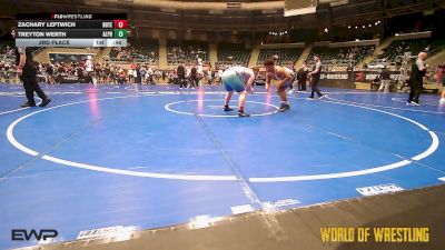 3rd Place - Zachary Leftwich, Botetourt Training Center vs Treyton Werth, Alpha Elite