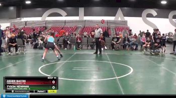 119 lbs Placement Matches (8 Team) - Tyson Newman, Thorn Wrestling (MN) vs Asher Bacon, Team Gotcha (IL)