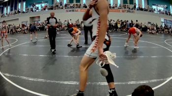 120 lbs Round 3 (6 Team) - Luke Downey, MF Purge Elite vs Ryker Houston, Creeks Wrestling