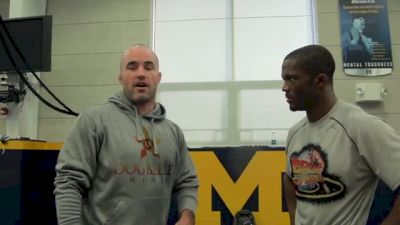 Pinch Headlock Rotate Opponent Down