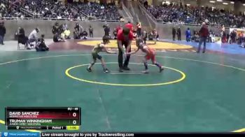 49 lbs Cons. Round 1 - Truman Winningham, Junior Comet Wrestling vs David Sanchez, Hermiston Wrestling