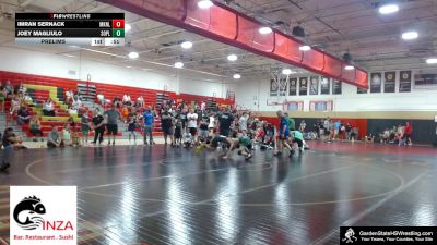 Youth-120 lbs Prelims - Imran Sernack, Morris Knolls vs Joey Magliulo, South Plainfield