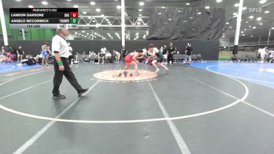154 lbs Rr Rnd 1 - Landon Sansone, Dark Horse Red - HSC vs Angelo McCormick, Triumph Black - HSC