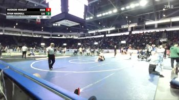 132 lbs Cons. Round 2 - Ryan Haskell, Southlake Carroll vs Hudson Hoalst, White River