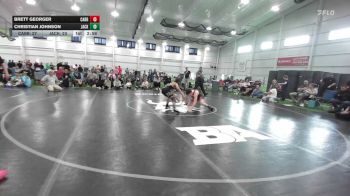 126 lbs Round Robin 5 - Brett Georger, Carrollton Warriors - MS vs Christian Johnson, Jacket Wrestling Club - MS