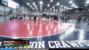 67 lbs Cons. Round 2 - Clayton O`Neill, Silver Valley WC vs Kole Bugner, Lewiston WC