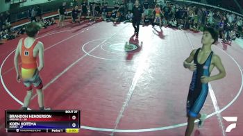 113 lbs Placement (16 Team) - Aiden Nelmes, Oregon 2 vs Irving Bicoy, Hawaii