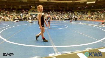 64 lbs Rr Rnd 2 - Marley Breeding, Locust Grove Youth Wrestling vs Emyle Thompson, HURRICANE WRESTLING ACADEMY