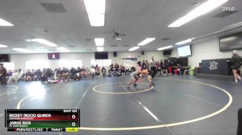 106 lbs Champ. Round 2 - Jorge Rios, St John Bosco vs Rickey (Rock) Quiros, Eleanor Roosevelt