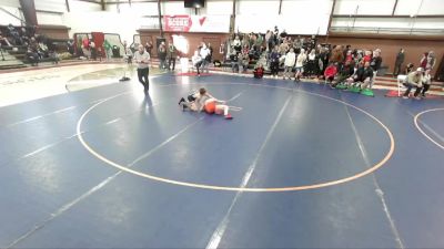 90 lbs Champ. Round 1 - Haze Howlett, Delta vs Grant Gardiner, Uintah