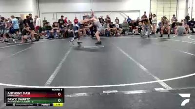 106 lbs Round 5 (6 Team) - Bryce Swartz, Mayfield Mat Academy vs Anthony Masi, Hammer WC