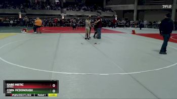 50 lbs 1st Place Match - Gabe Mistic, Bemidji vs Coen McDonough, ANML