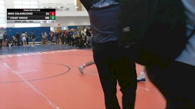 150 lbs Champ. Round 1 - Colby Houle, Northfield Mt Hermon vs Niko Colavecchio, St Paul VI Catholic