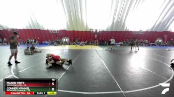 157 lbs Round 2 (16 Team) - Mason Tritz, Wisconsin Rapids vs Conner Mannel, Weyauwega-Fremont