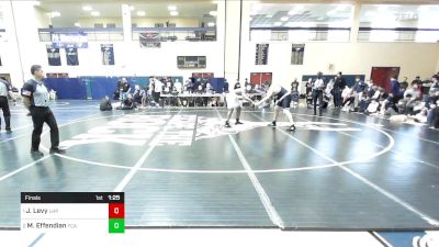 285 lbs Final - Jacob Levy, Lake Highland Prep vs Mark Effendian, Faith Christian Academy