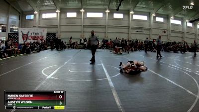 72 lbs Round 4 (10 Team) - Austyn Wilson, DWA vs Maven Saferite, NOVA WC